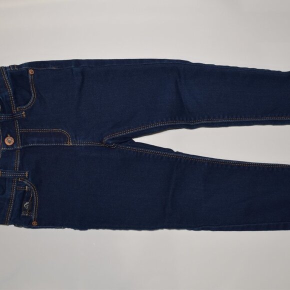 Jordache Denim Jeans Girls Size 3T Dark Blue Skinny - Picture 2 of 6
